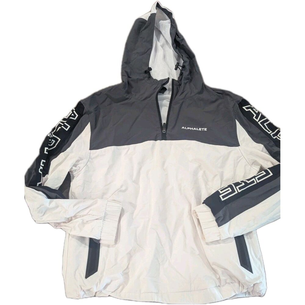 Alphalete Infinity Tech Performance Pullover Hoodie Jacket Men’s Medium